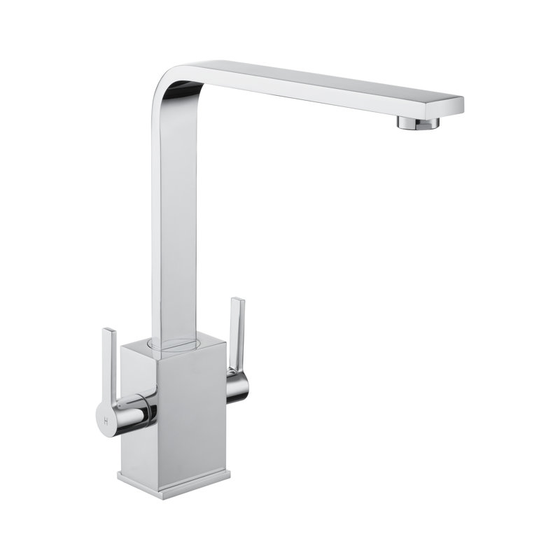 Rangemaster Sink & Taps Kube Kitchen Faucet, Chrome