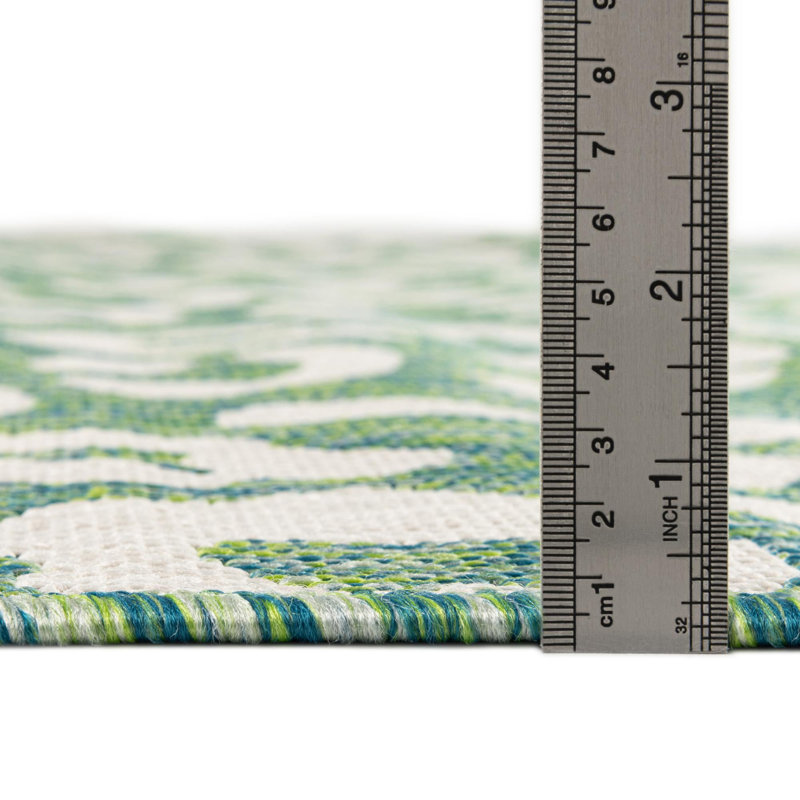 Tonquin Animal Print Indoor / Outdoor Rug, Round 3'