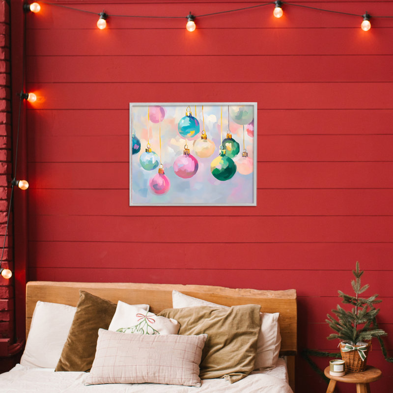 Giclée encadrée de vives décorations pastel, design par Arlington Prints, Estampe numérique Farmhouse, H 11 po x l 14 po