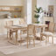 Chaises de salle à manger avec dossier en T de French Country