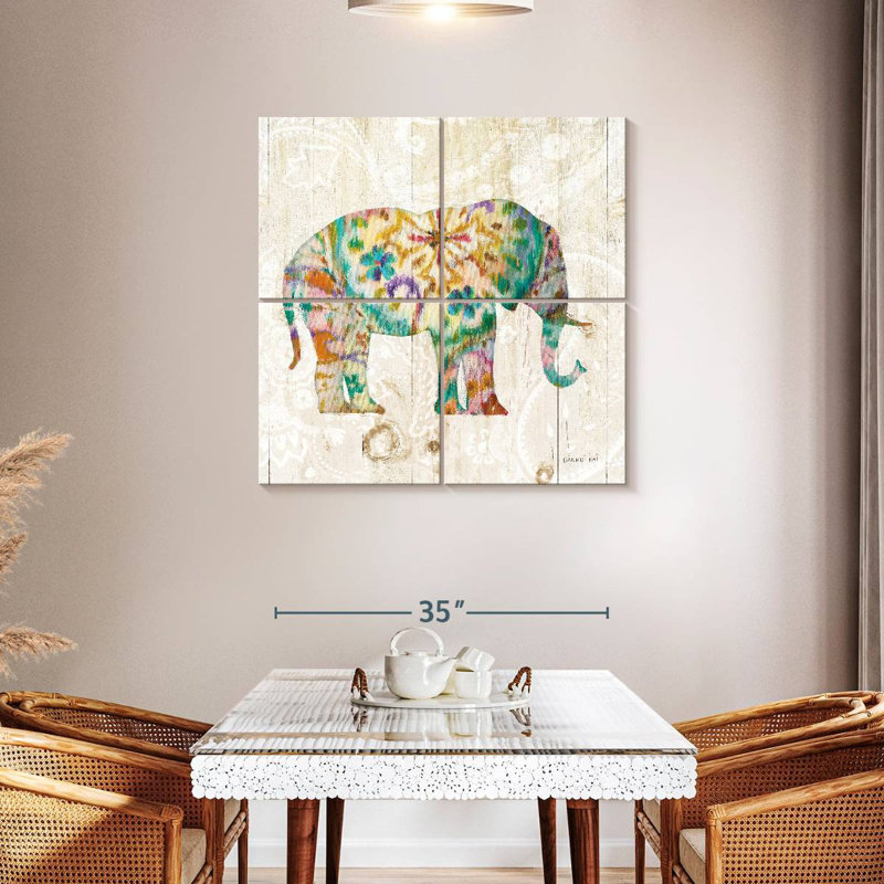 Éléphant Bramho Boho Paisley I