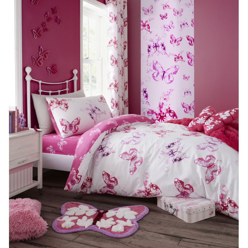 Butterfly Kids Shaped Cushion