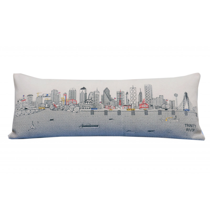 Coussin Dallas, Blanc