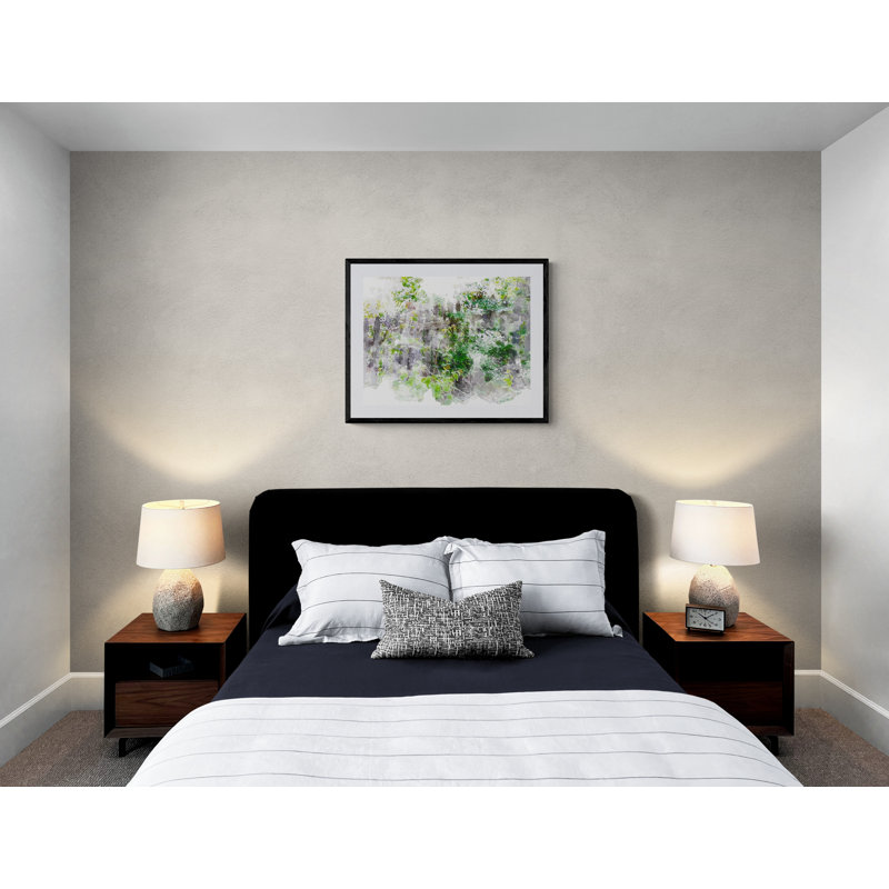 Fence 2618 Print by Chamira Young, 24" H x 30" W, Black Framed Paper