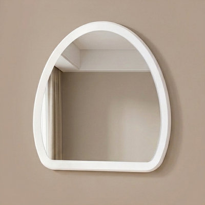 Eward Arched Dresser-Mounted Mirror in White