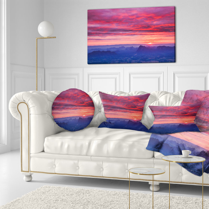 Coussin lombaire Winter Landscape