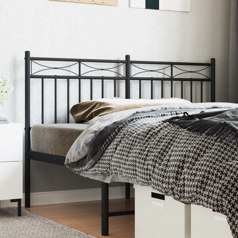 Bolindale Headboard, 91cm H x 142cm W x 3cm D, Black