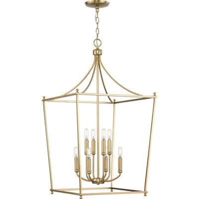 Luminaire pour vestibule à huit lumières New