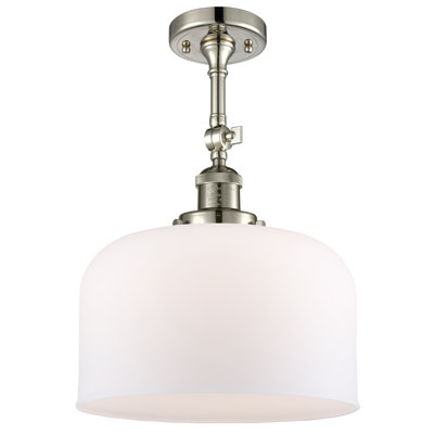 Temescal Glass Semi Flush Mount