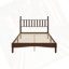 Lit plateforme en bois de style rétro-1015756784