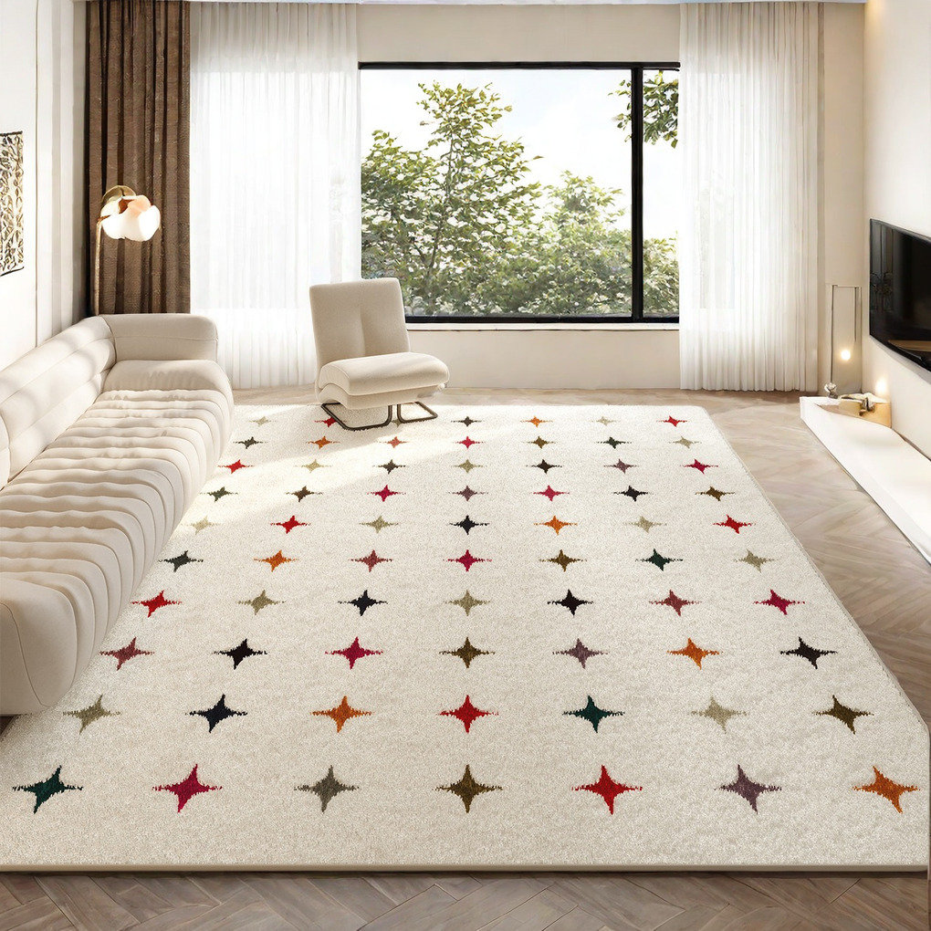 Hokku Designs Colourful Stars Rug - Wayfair Canada