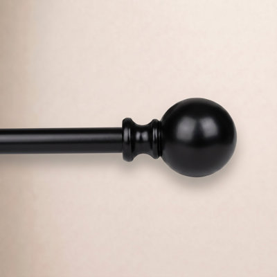 Adjustable Metal Single Curtain Rod