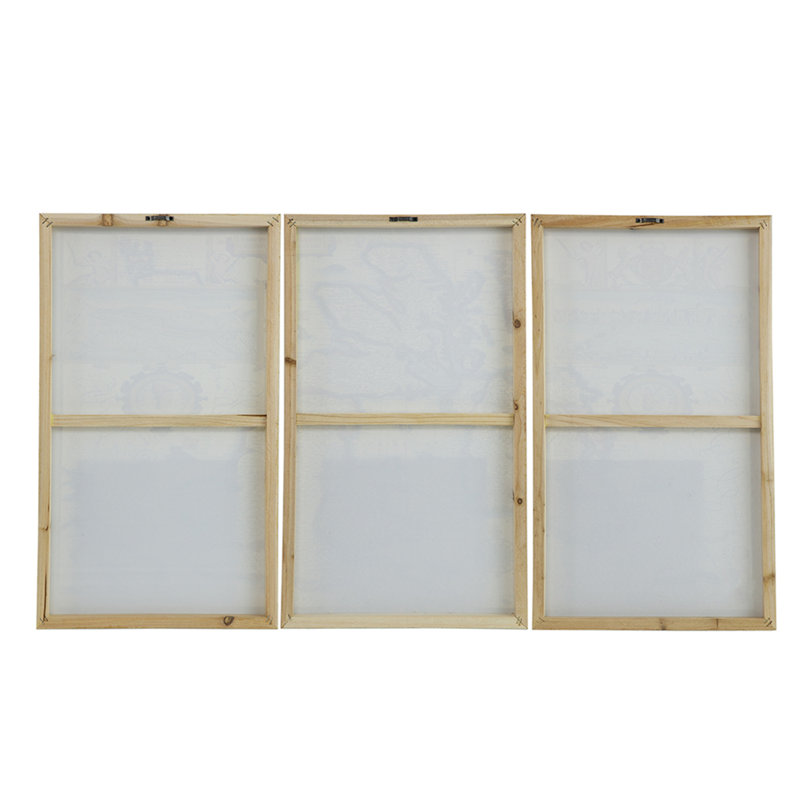 Rectangular Canvas Map Wall Art, Multicolored