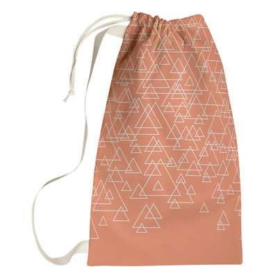 Kitterman Fabric Laundry Bag with Handles
