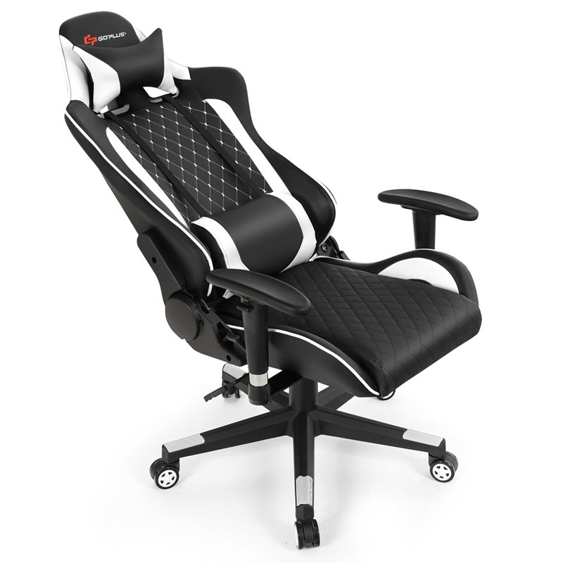 Fauteuil Goplus, Noir / blanc