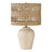 21" Boho Ceramic Table Lamp 3-Way Dimmable Handwoven Rattan Shade-501265590