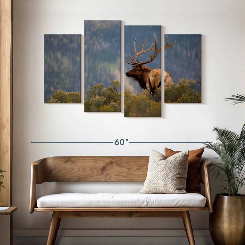Grand wapiti Brampt