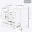 Meuble-lavabo multifonctionnel avec portes et tiroir 30 po-1902396863