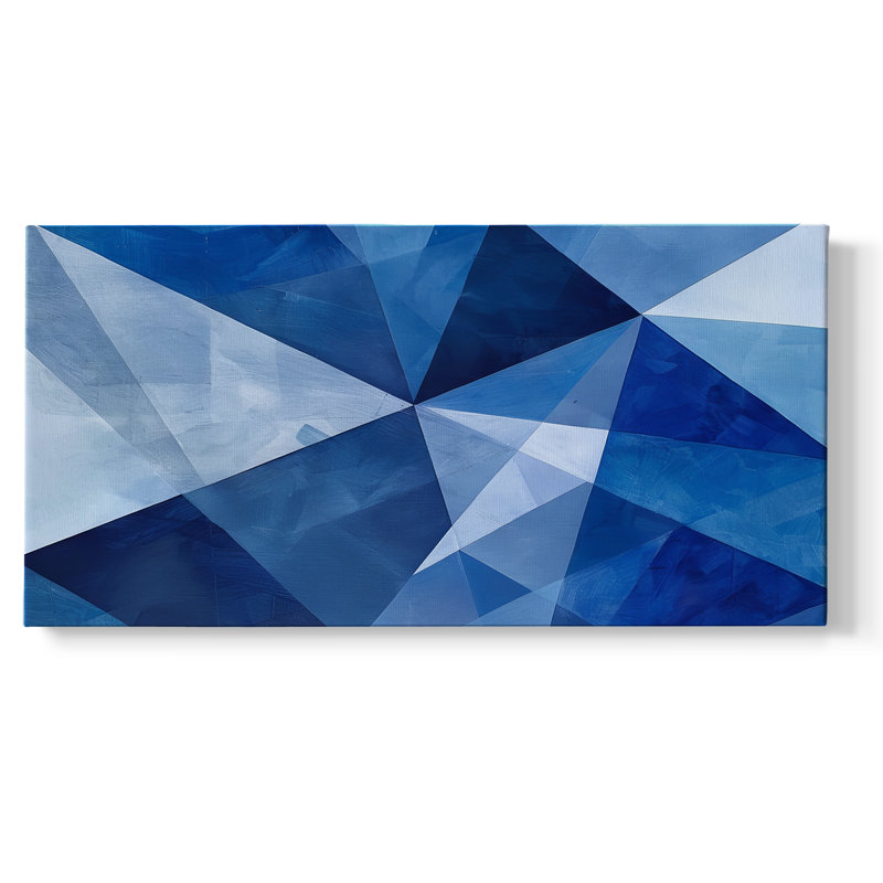 Abstract Series 1 #LII-Gallery Wrapped Canvas, 20" H x 40" W