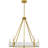 Krenek 5-Light Brushed Gold Chandelier