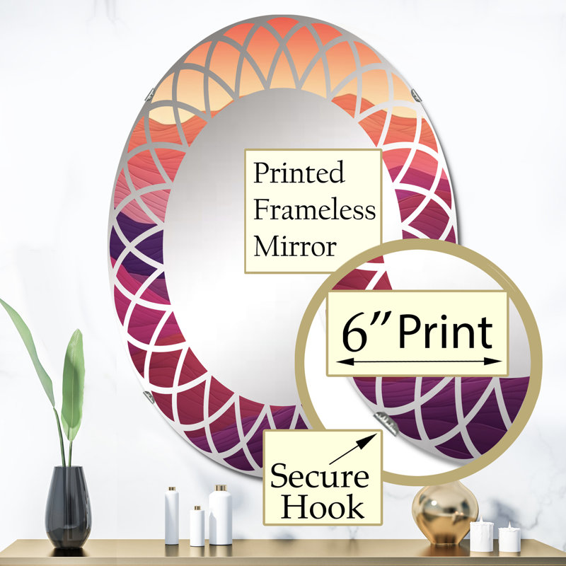 Miroir mural Zoeh, 36 po x 24 po
