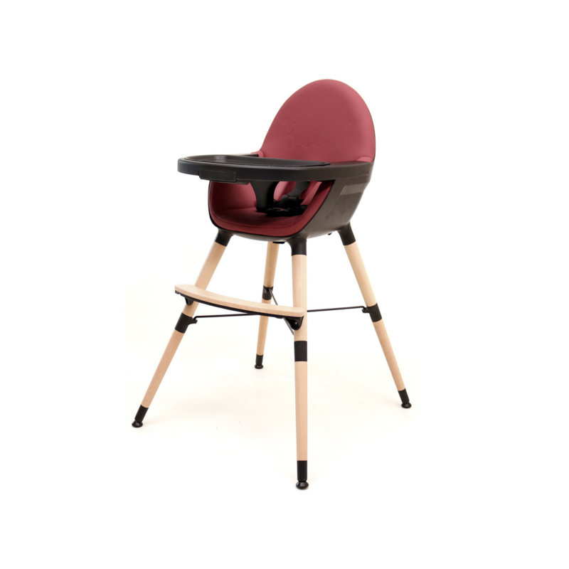 Tweedbrook High Chair, Red/Brown