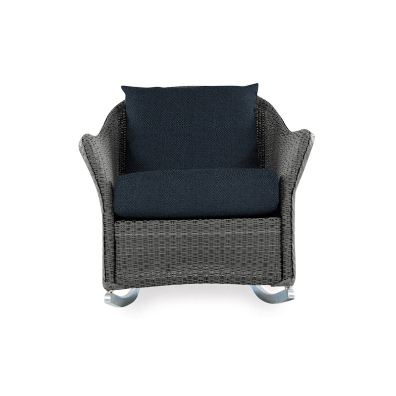 Weekend Retreat Outdoor Rocker Chair, Fife Aruba, Mink