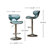Leopoldo Swivel Upholstered Adjustable with Metal Frame-1273325874