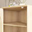 Armoire d'angle en rotin 15,75 "avec 2 tablettes réglables