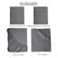 Ensemble de draps en microfibre 6 pièces Lux Decor-1501291190-1532217753