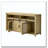 59.3''Sideboard With Sliding Barn Door And Mesh Panels,Farmhouse Buffet With Open Storage,Suitable For Living Room, Hallway, Balcony,Kitchen-1665992497