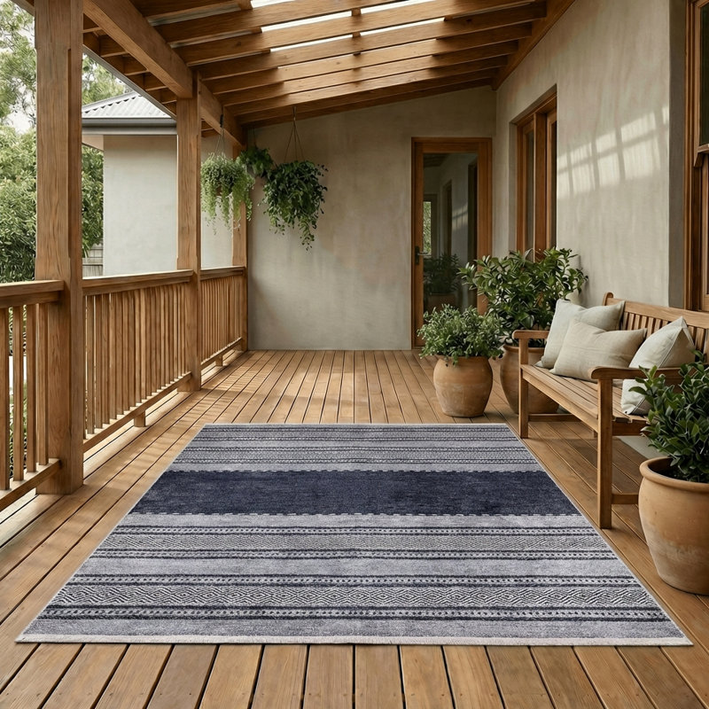 Tapis marocain Thambiah, Rectangle 4 pi x 5 pi 11 po