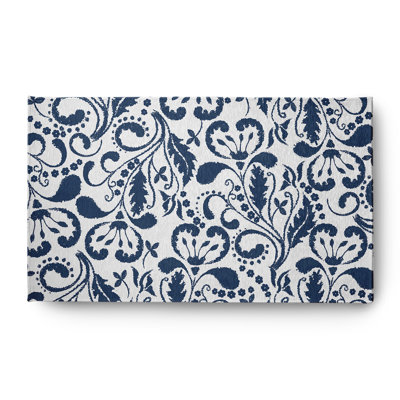 Chenille Floral Indoor Rug