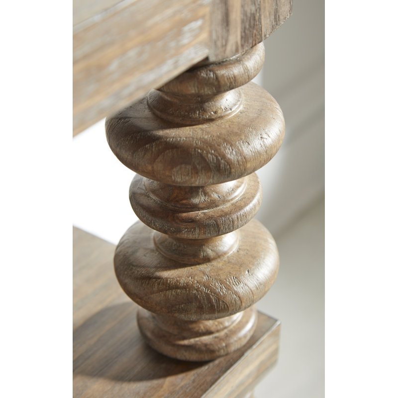 Console en bois massif de 68 po Cadwall