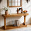 120cm Solid Wood Console Table-633870771