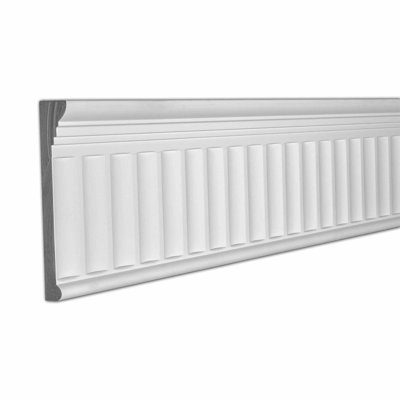 Moulure de rail de chaise H 7 3/4 po x l 96 po x P 1 3/8 po