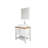 20.6" Square Ceramic Sink -Counter Basin