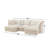 Chenille Upholstered Sofa, Ottoman-2058808062-2053659755-2053659752