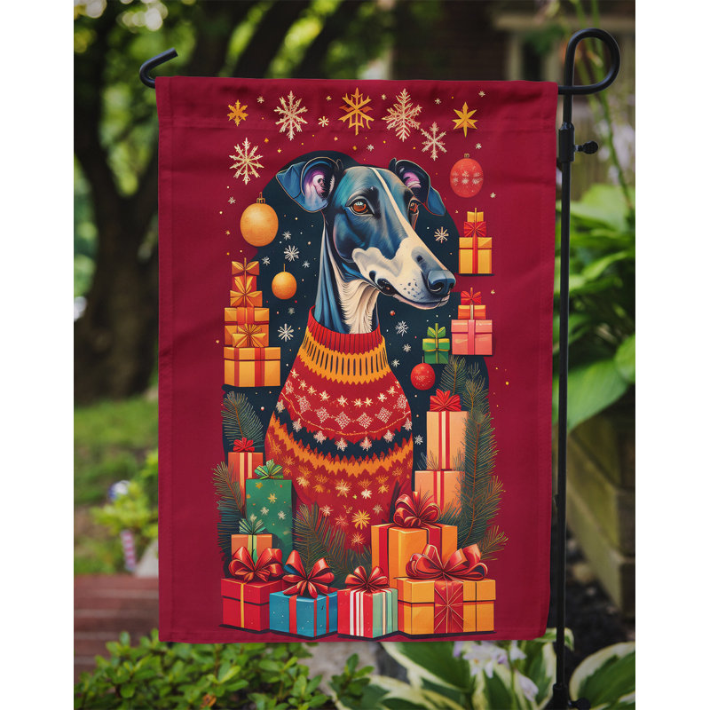 Drapeau de jardin en polyester 2 côtés 15,5 x 11,25 po