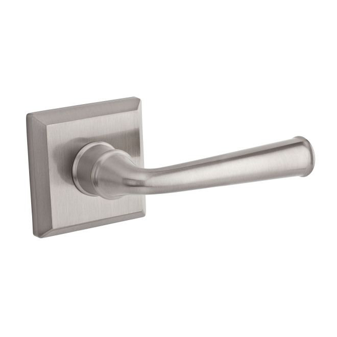 Federal Privacy Door Lever with Traditional Square Rose
