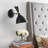 Bloomsdale 1 - Light Brass Gold Wallchiere-831538185