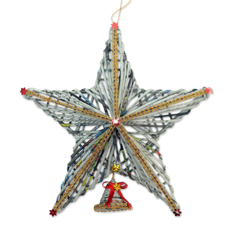 Ornement en forme d’étoile de christmasholiday