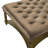Locke Nailhead Trim Tufted Upholstered Coffee Table