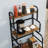 23.6'' Iron Standard Baker's Rack with Microwave Compatibility
