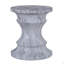 Tables de bout d'extérieur en ciment, table d'appoint Garden Terrazzo