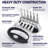 CHEFSSPOT Stainless Steel Meat Shredder Claws with Ultra-Sharp Blades for Shredding Meat
