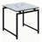 3 Piece Metal Base Occasional Table Set With Top