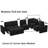 Armless Corner Single Seat Module For Modular Sectional Sofa-1954538085