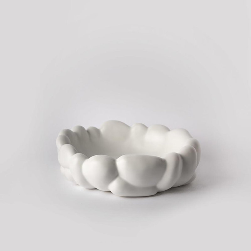 Cloud Handmade Decorative Bowl, Vaporous Gray