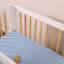 Dewdrop Muslin Mini Crib Sheet